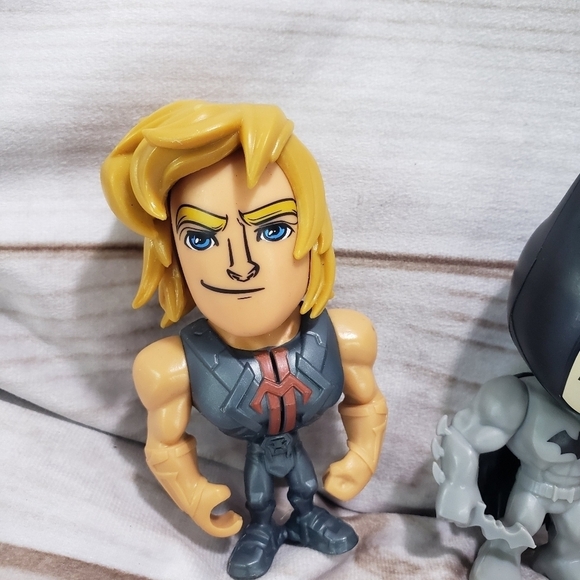 Sonic Wacky Pack 2021 Batman & 2022 He-Man Figures 4 Inch Posable Arms - Picture 2 of 9